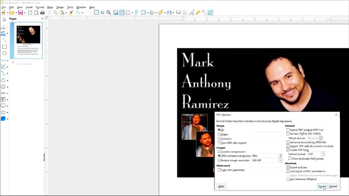 How to edit a PDF in LibreOffice Laptop Mag