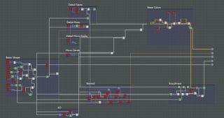 Using the same Substance graph in Substance Designer for all your props means they'll all have a consistent look and be very fast to make