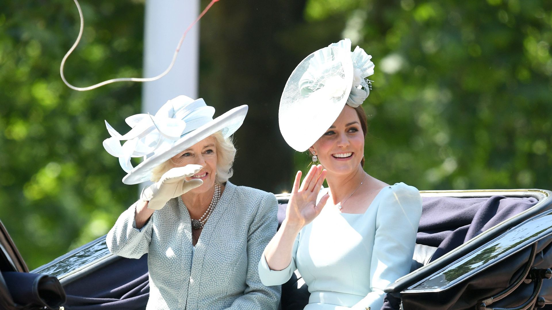 Kate Middleton Blue Zara Dress at the Maserati Royal Charity Polo ...