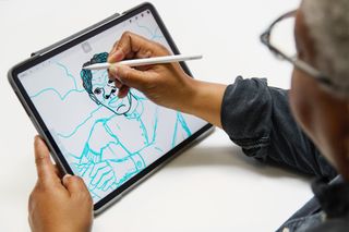 Ajuan Mance Drawing On Ipad Pro
