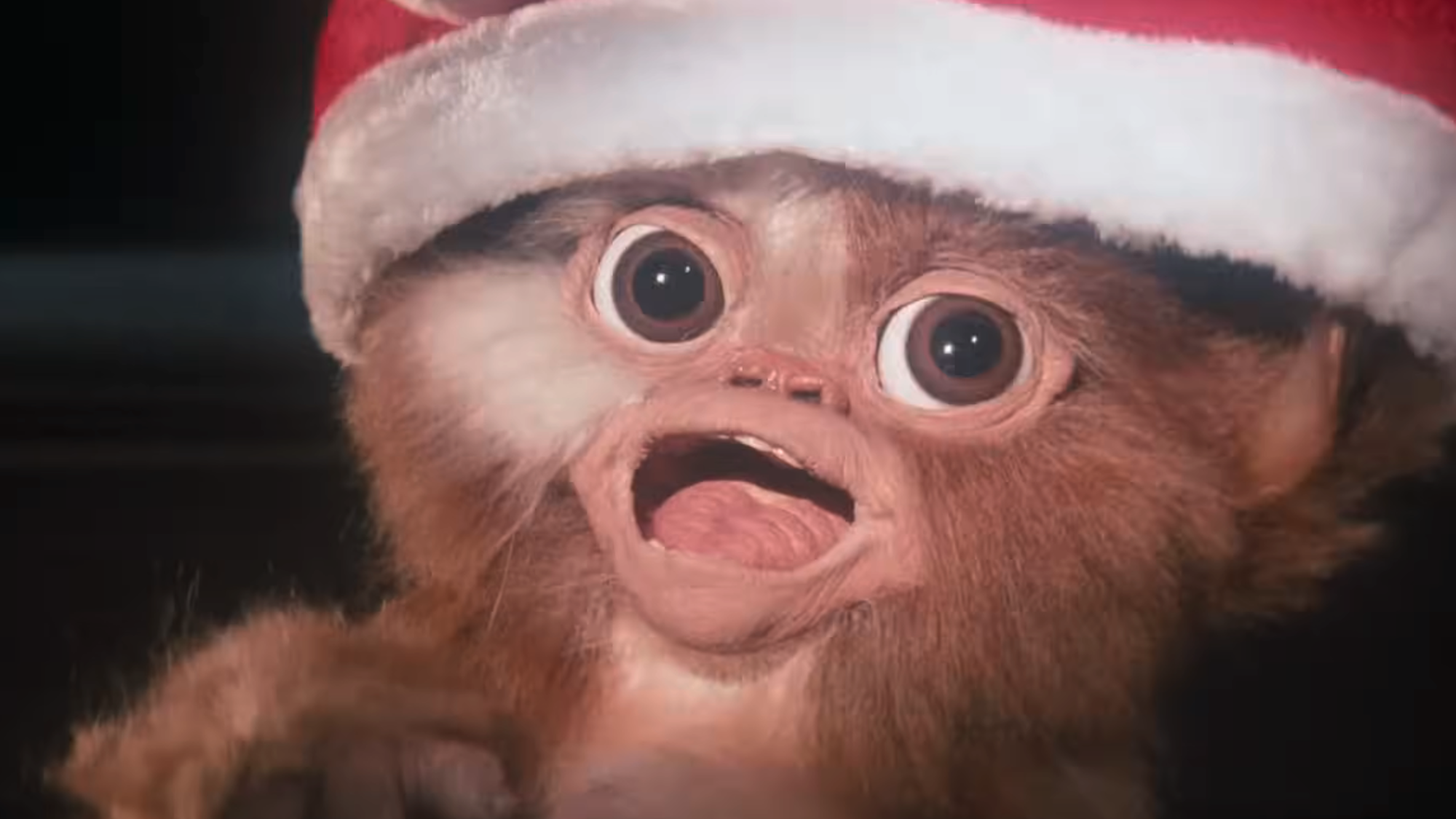 Gizmo screaming in Gremlins