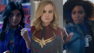 The Marvels': New Teaser Trailer Sends Carol Danvers, Monica Rambeau, and  Kamala Khan on a Cosmic Adventure