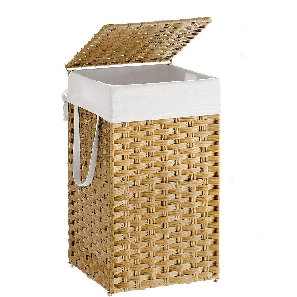 Amazon, Laundry Hamper With Lid, 17.2 Gallon 