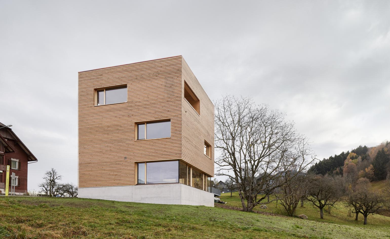 Timber tower in Austria