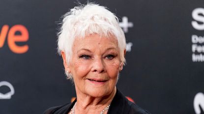 Actress Dame Judi Dench attends 'Red Joan' premiere during the 66th San Sebastian International Film Festival at Kursaal Palace on September 25, 2018
