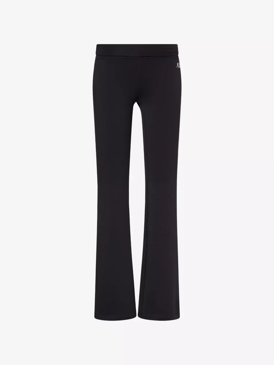 Runner Flared-Leg Woven Leggings - Xs