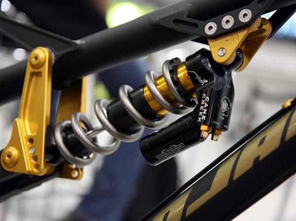 Cane Creek's Double Barrel rear shock is still alive and well.