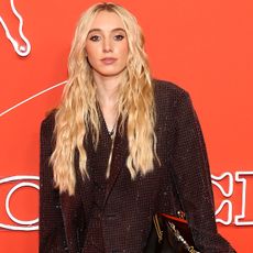 Paige Bueckers arrives prior to the 2025 WNBA Draft at The Shed on April 14, 2025 in New York City.