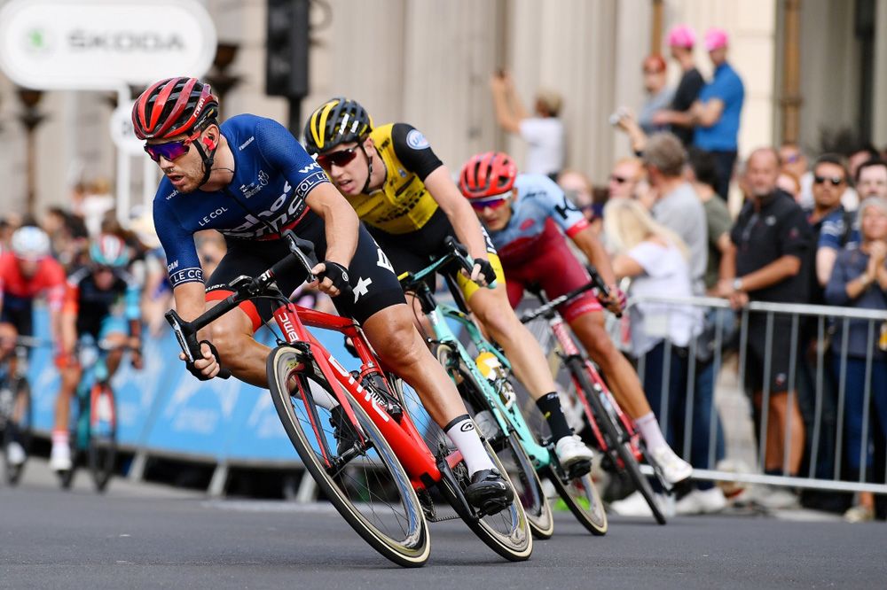 Pat Bevin (BMC Racing) won the blue points jersey
