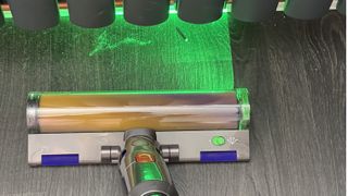 Dyson V15 Detect's Laser Slim Fluffy cleaning head