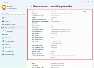 Network configurations