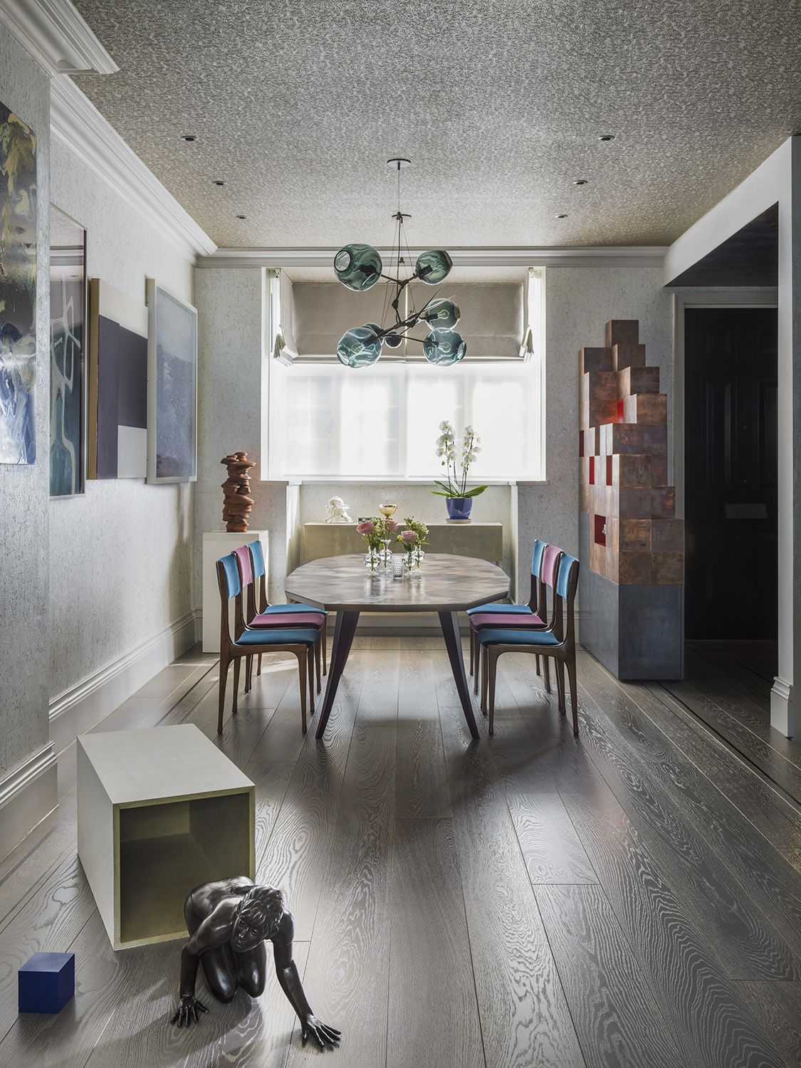 London family home unites art, crafts and bespoke design | Wallpaper