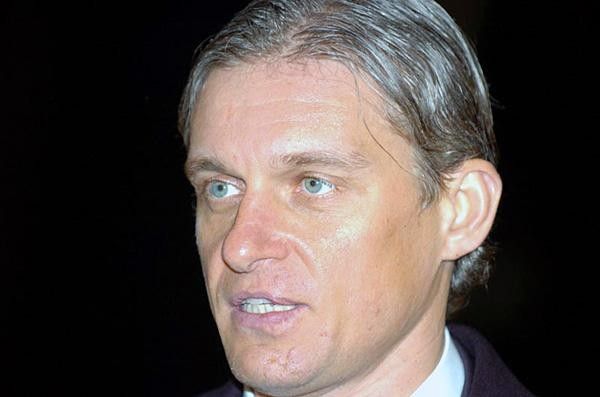 Tinkov looked very smart for the evening.