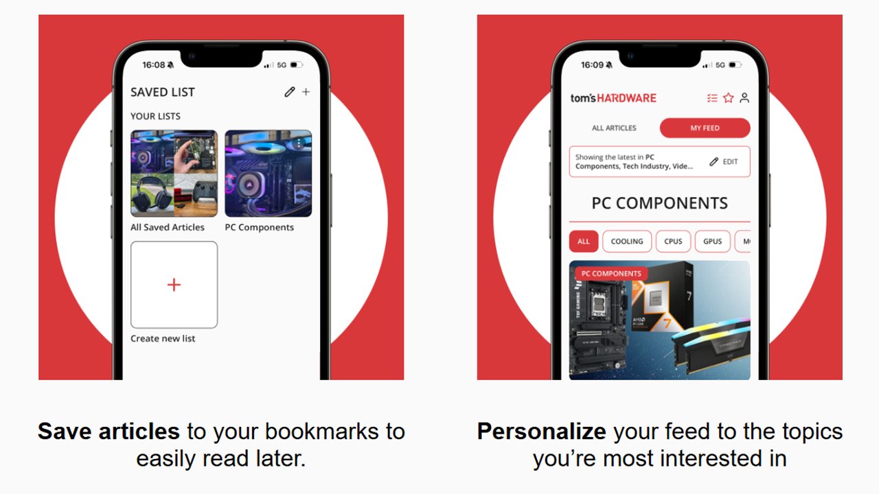 Tom's Hardware App