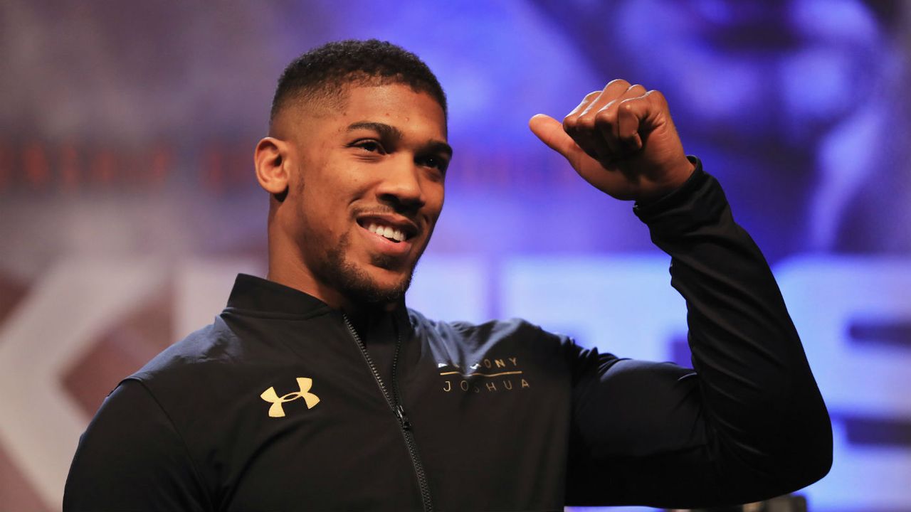 Anthony Joshua boxer BBC Sports Personality of the Year 