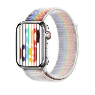 Bracelet de montre Apple 45 mm Pride Edition Sport Loop