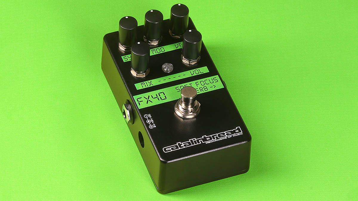 Catalinbread launches the shoegaze-in-a-box X40 Soft Focus Reverb