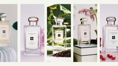 collage of the best Jo Malone perfumes