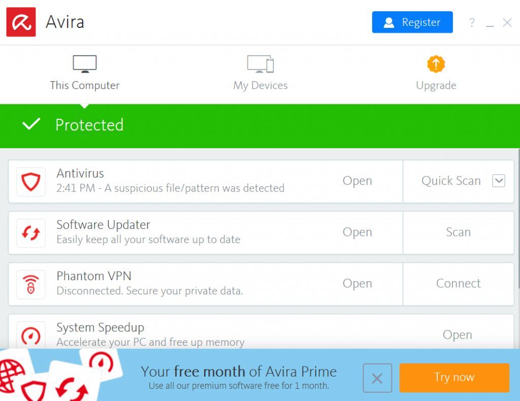AVIRA ANTIVIR PERSONAL FREE ANTIVIRUS 10 SCARICA