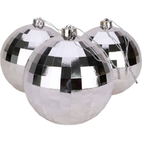 Christmas Concepts Extra Large Shiny Disco Baubles: £19.99 set of 3, Amazon