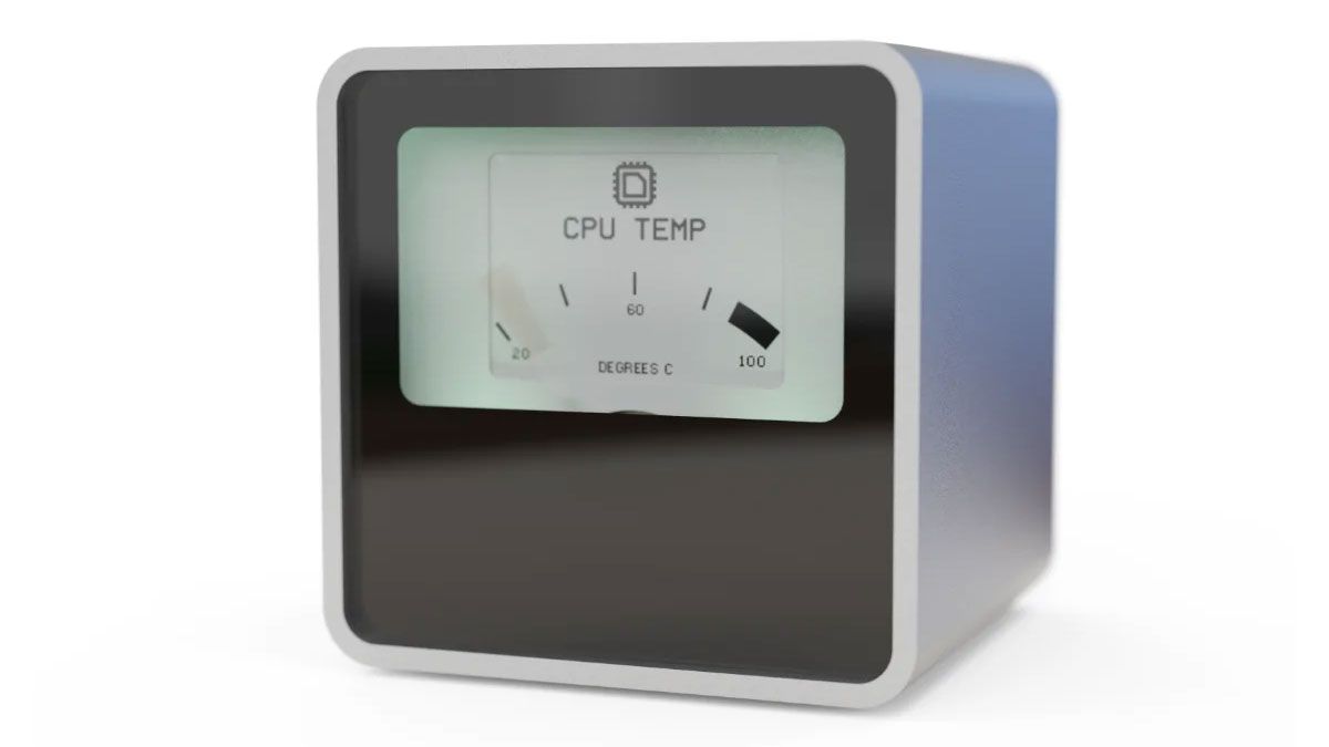 Streacom VU1 system gauges