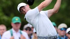 Rory McIlroy take a shot at The Masters 