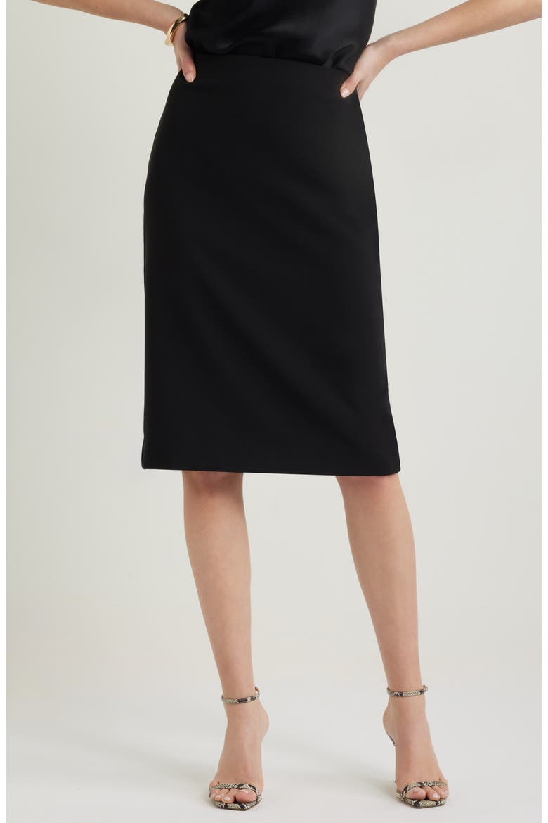 Stretch Pencil Skirt