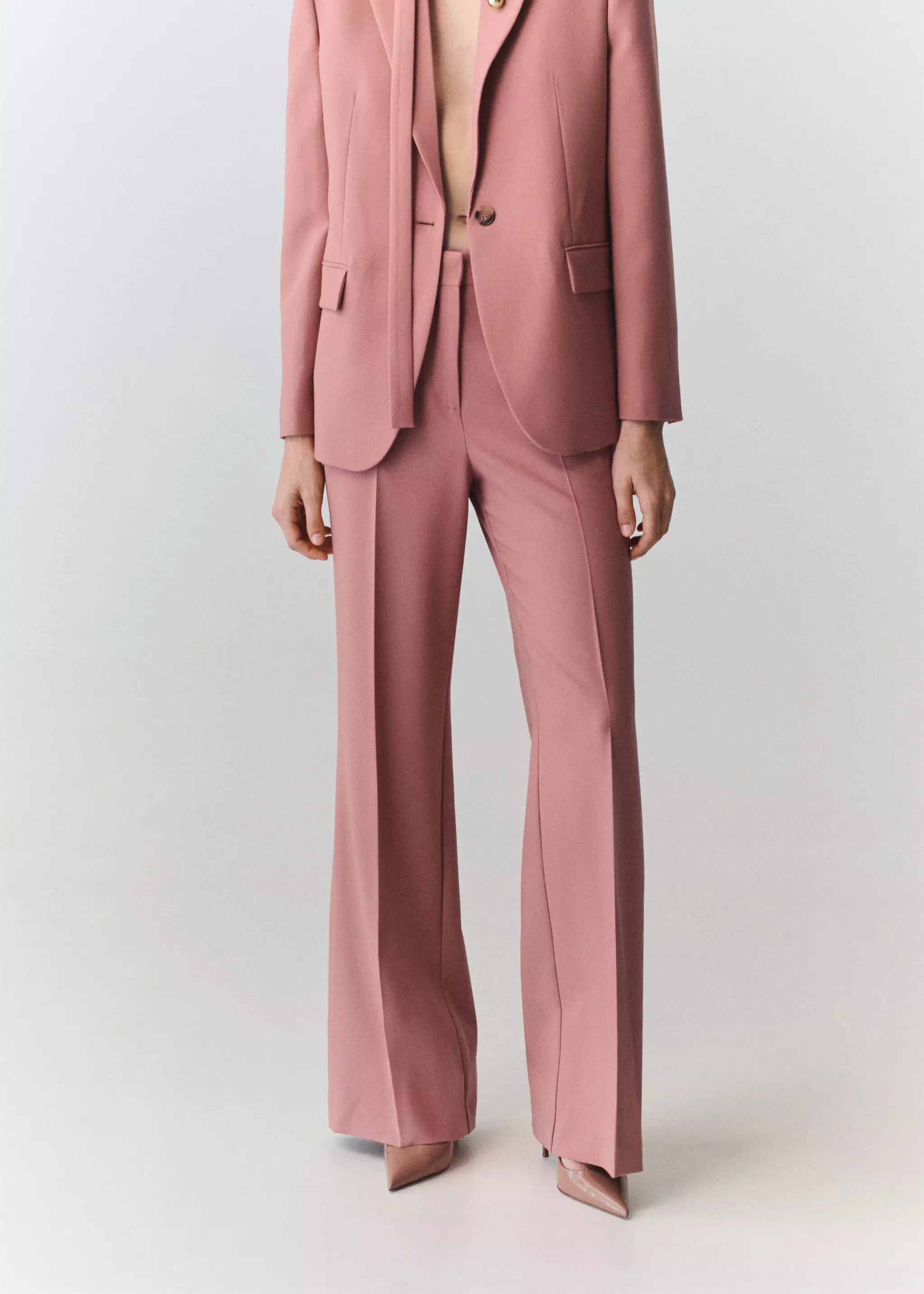 Straight-Fit Suit Pants - Women | Mango Usa