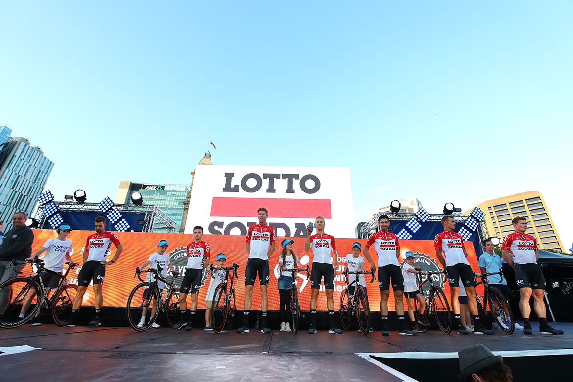 Lotto Soudal report for duty.