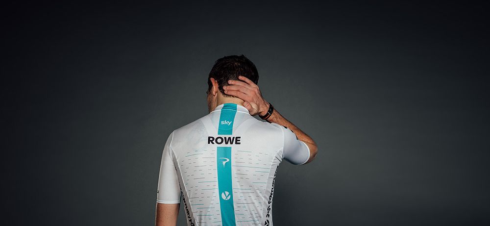 Luke Rowe in the 2018 Team Sky kit