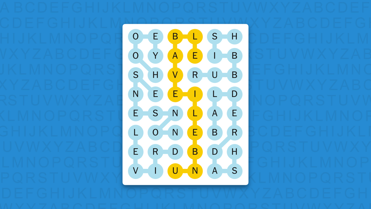 NYT Strands answers for game 950 on a blue background