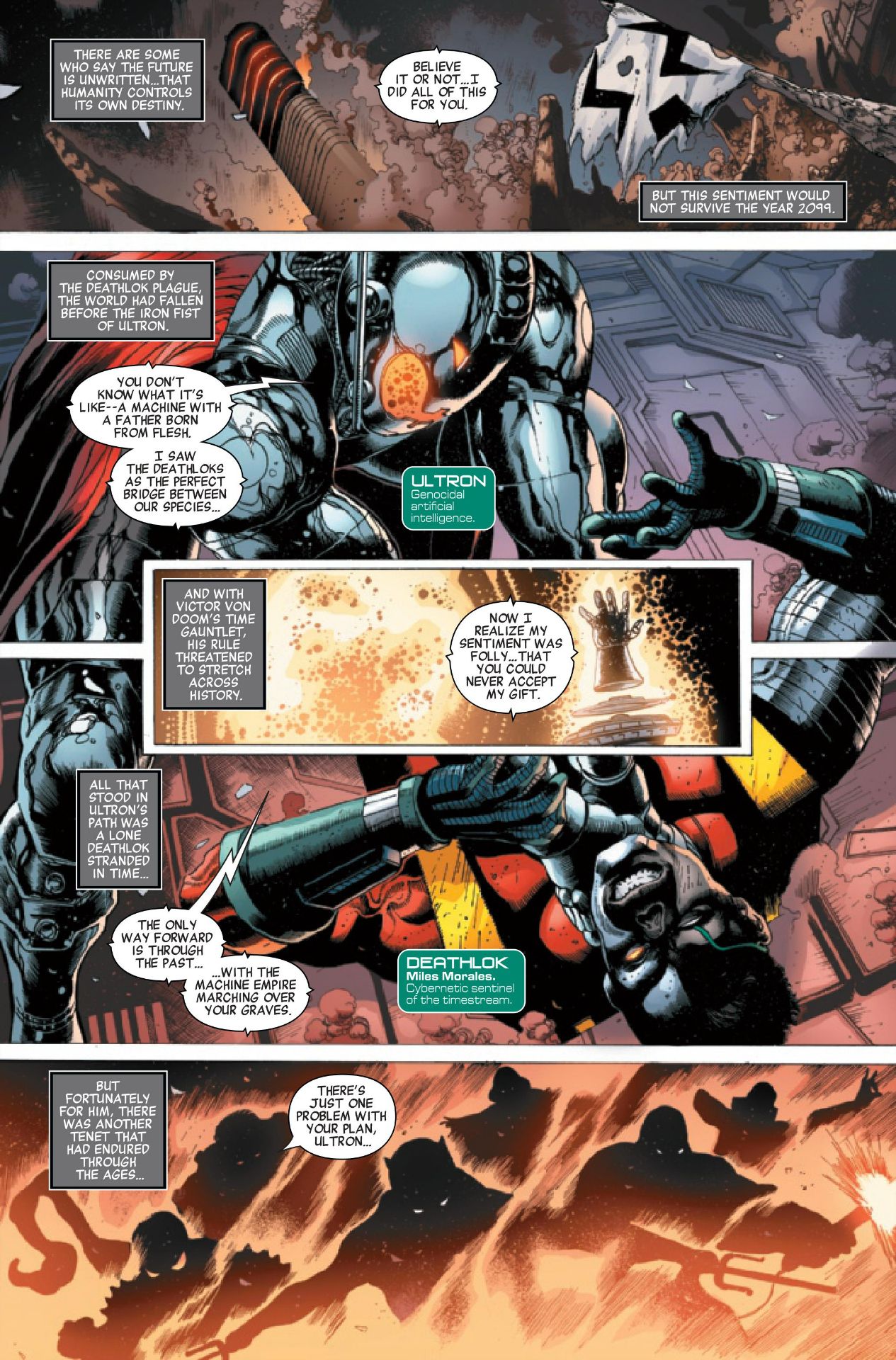 Savage Avengers #10 interior art
