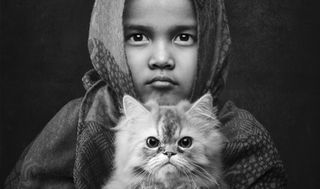 (c) Arief Siswandhono, Indonesia, Entry, People Category, Open Competition, 2015 Sony World Photography Awards.IMAGE TITLE: Timeless affection. IMAGE DESCRIPTION: Fina (the girl in the pictur