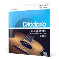D'Addario EJ40 Silk & Steel D'Addario EJ40 Silk & Steel