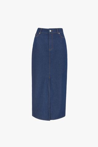 Greta Maxi Denim Skirt