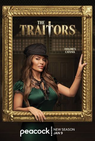 Portrait of Dolores Cantania from 'The Traitors' season 3.