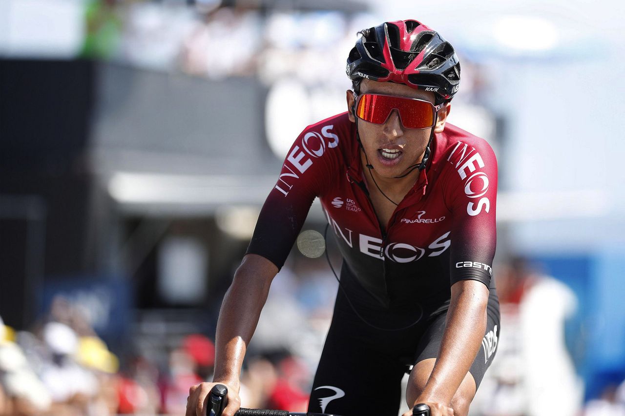 Bernal settles for second