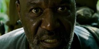 Delroy Lindo in Da 5 Bloods staring at the camera.