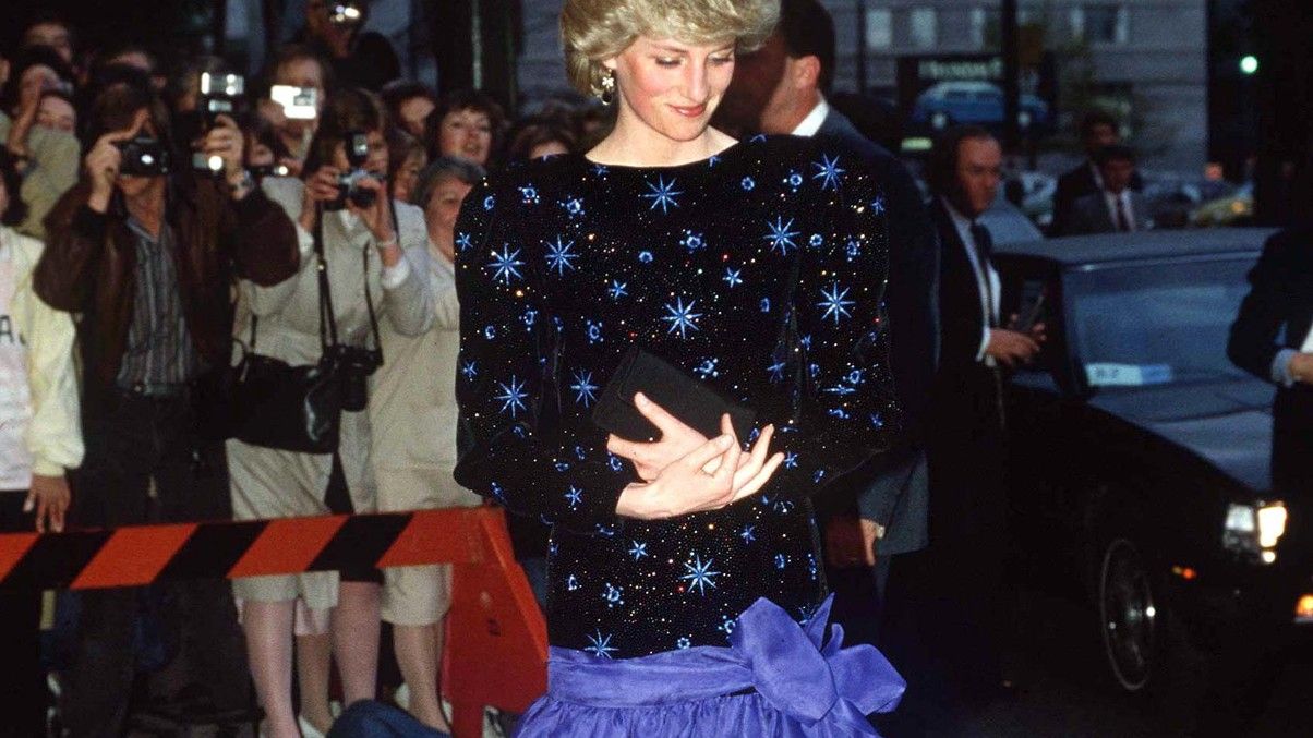 Princess Diana in Jacques Azagoury