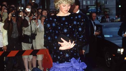 Princess Diana in Jacques Azagury