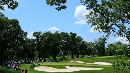 The first hole at TPC Deere Run