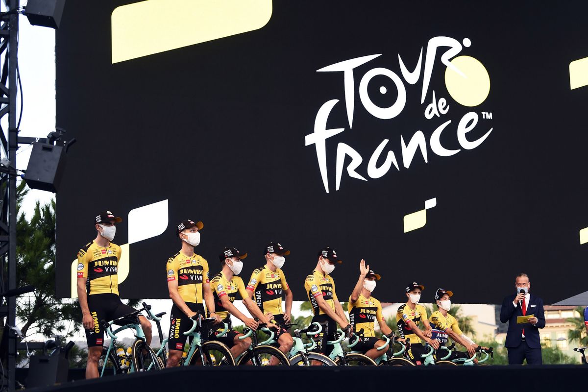 Tour de France 2020 - 107th Edition - Teams Presentation - 27/08/2020 - Team Jumbo - Visma - photo Jan De Meuleneir/PN/BettiniPhoto&Acirc;&copy;2020