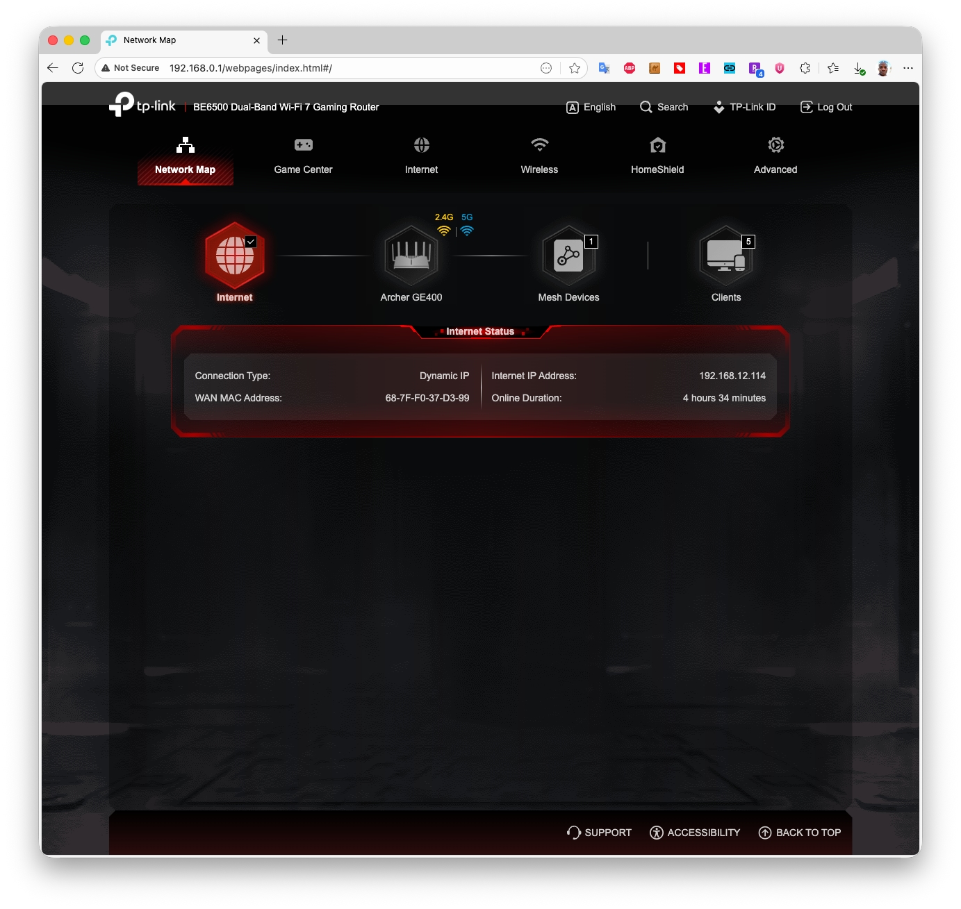 TP-Link Archer BE400 Wi-Fi 7