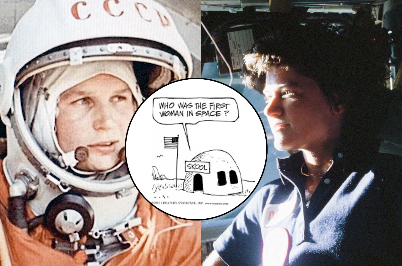 When Johnny met Sally: 'The first woman in space' and a Skylab strip