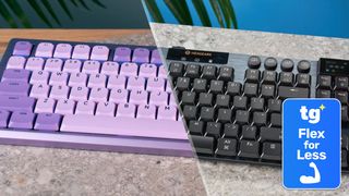 Two keyboards side by side