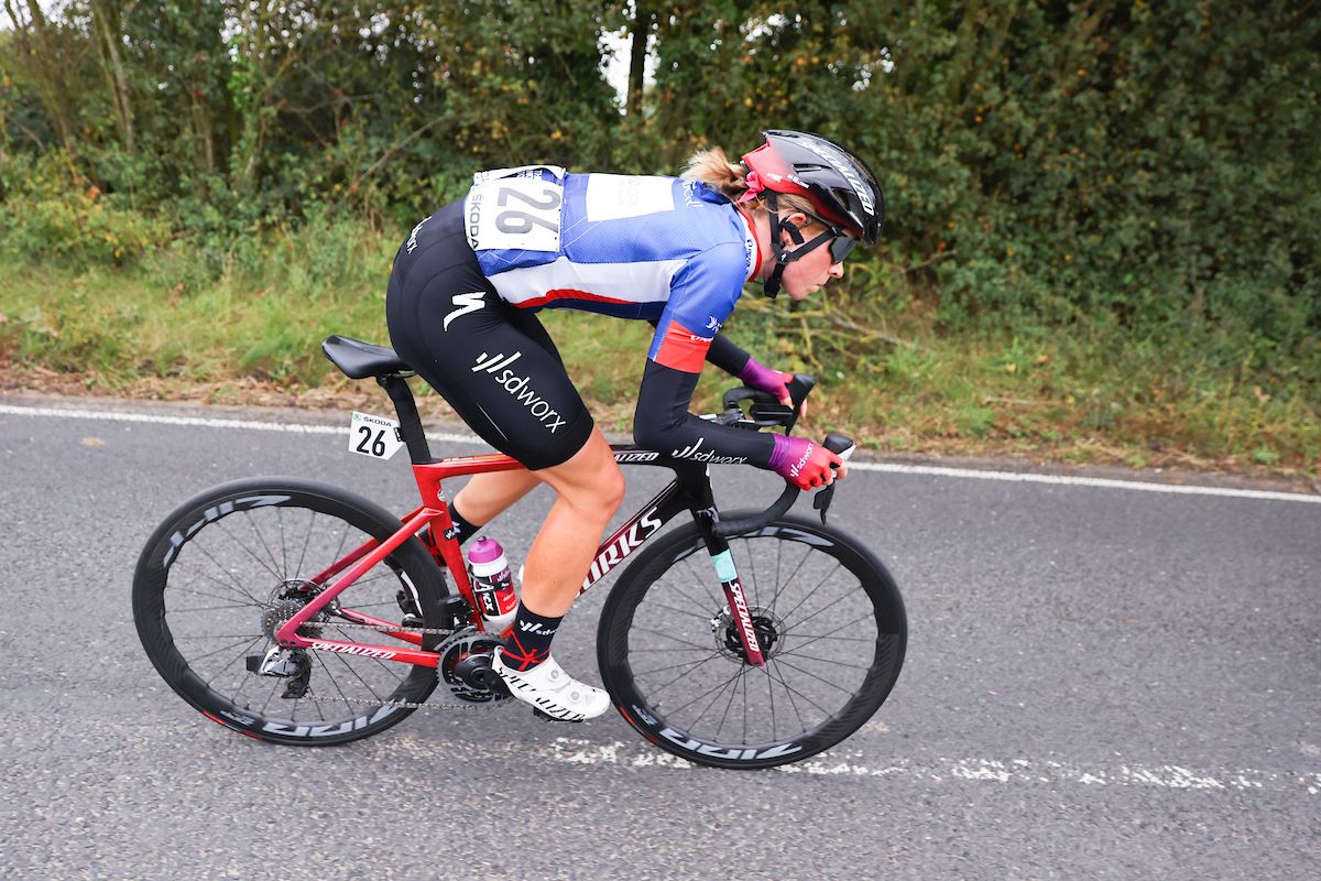 Picture by Alex Whitehead/SWpix.com - 08/10/2021 - Cycling - AJ Bell Women's Tour of Britain - Stage Five: Colchester to Clacton-on-Sea, England - SD Worx's Demi Vollering.
