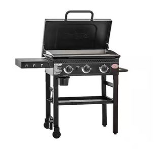 char-griller griddle cut out on white background