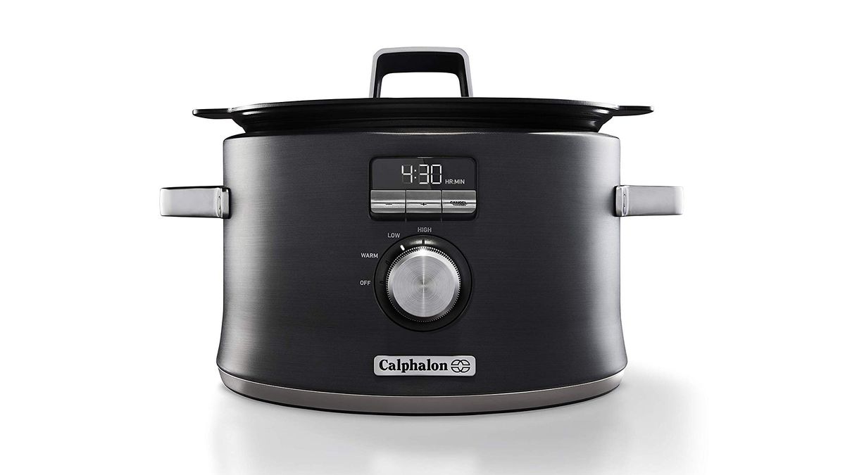 Best Buy: Crock-Pot 3 Qt. Slow Cooker Stainless/Black SCR300-SS