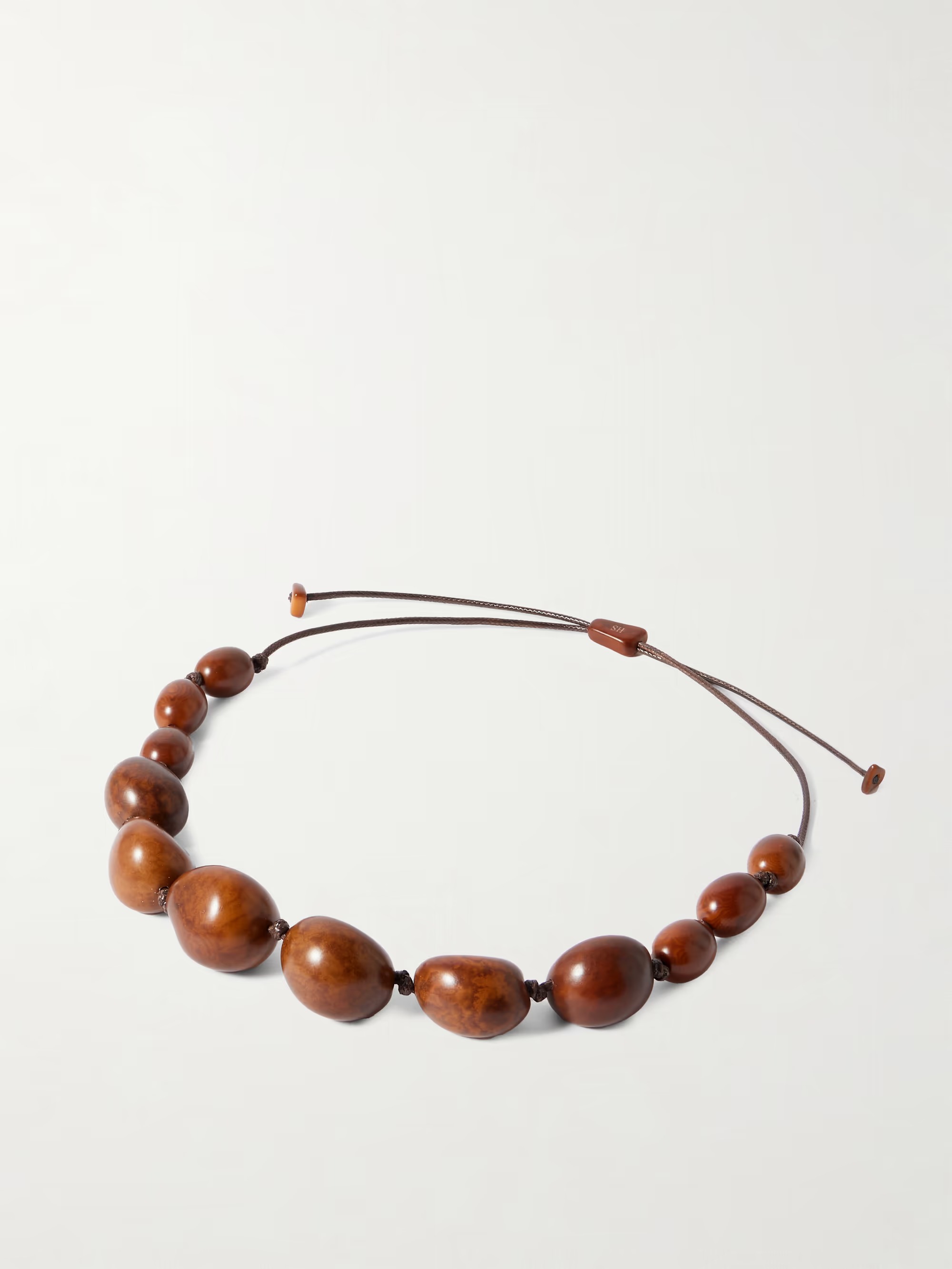 Hunting Season, The Statement Tagua and Leather Necklace