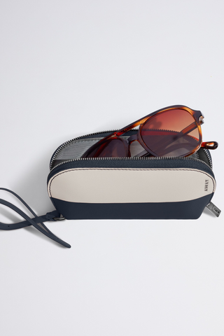 Away The Sunglass Pouch in Cabana